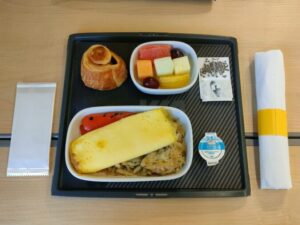 ランチのオムレツ